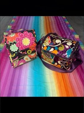 Vera Bradley Lunch Box Lot of 2
